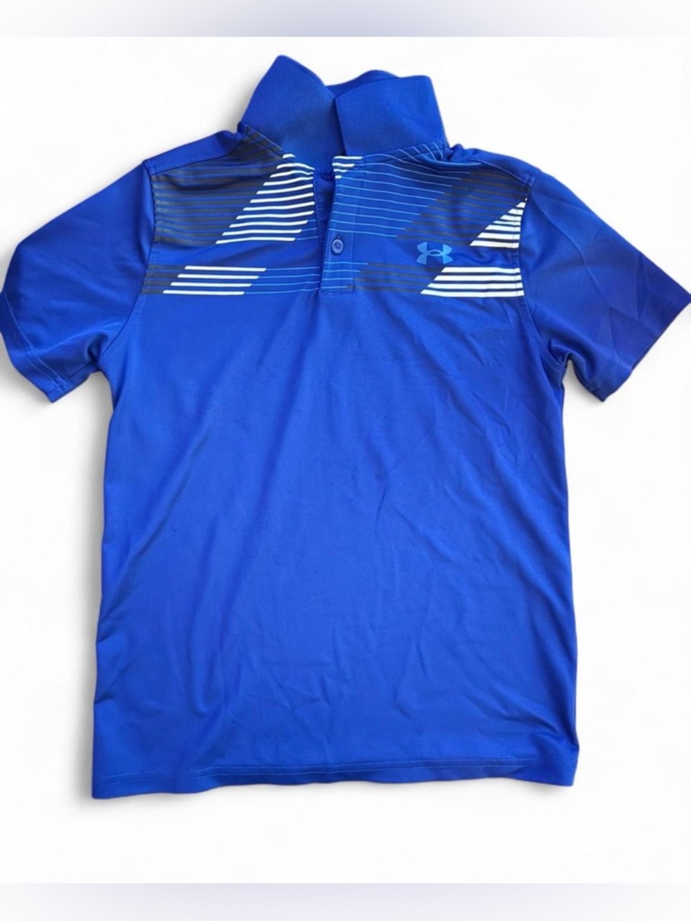 Under Armour Kids Blue Performance Polo Shirt